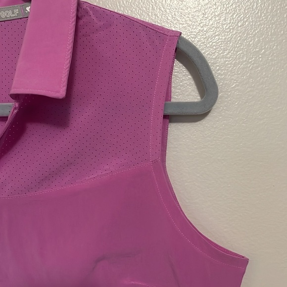 PUMA Women's Sleeveless Polo Golf Shirt Size M - Picture 3 of 10